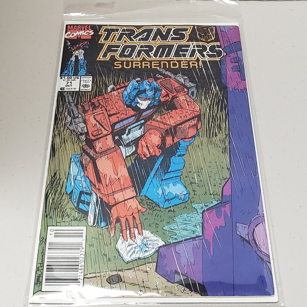 Transformers Surrender! Comic Book #71